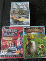 Pc Cd rom 3 Spelletjes Fia Gtr, Dino Island en Europe racing, Consoles de jeu & Jeux vidéo, Comme neuf, Enlèvement