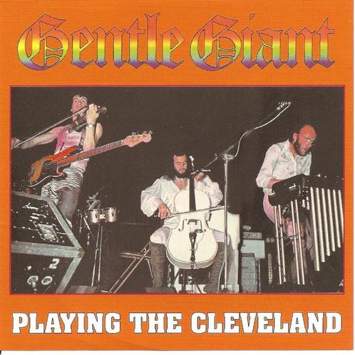 2 CD's - GENTLE GIANT - Playing The Cleveland - Live 1975, Cd's en Dvd's, Cd's | Rock, Nieuw in verpakking, Progressive, Verzenden