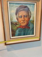 Portret op doek, Antiek en Kunst, Kunst | Schilderijen | Klassiek, Ophalen