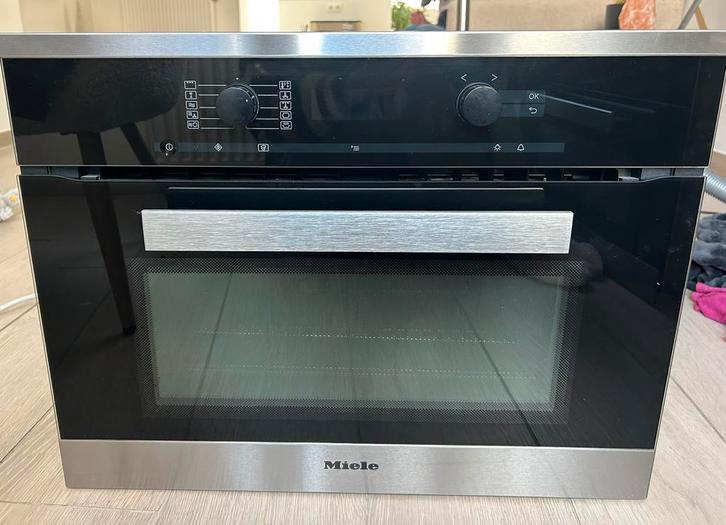 Miele inbouwset: combi-oven + microgolf – perfecte staat, Elektronische apparatuur, Ovens, Zo goed als nieuw, Inbouw, Oven, Ophalen