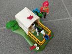 Playmobil 'boerin met kalf' set 5124, Complete set, Zo goed als nieuw, Ophalen