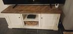 Landelijke tv kast in massief hout, Huis en Inrichting, Kasten |Televisiemeubels, Ophalen