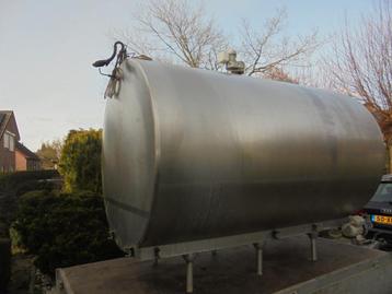 Melktank, melkkoeltank, koeltank, RVS/INOX tank.  beschikbaar voor biedingen