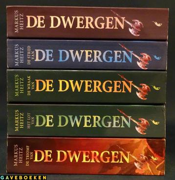 Dwergen - Markus Heitz - Luitingh Sijthoff - 5x - Paperback beschikbaar voor biedingen