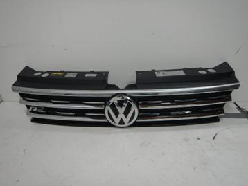 VW Tiguan 5NA R-Line Grille Chrome Hoogglans Zwart ACC