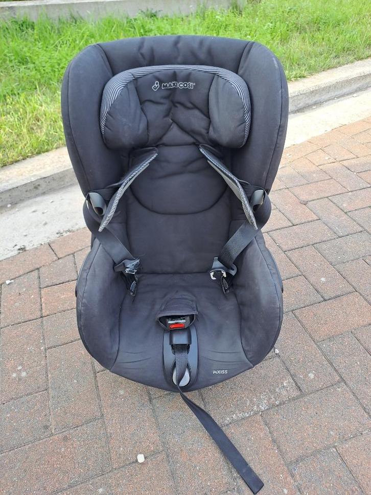 Autostoel Maxi-Cosi Axiss Black, Kinderen en Baby's, Autostoeltjes, Gebruikt, Maxi-Cosi, 9 t/m 18 kg, Autogordel, Verstelbare rugleuning