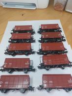 Marklin Ho set van 10 NMBS-wagens, Wisselstroom, Gebruikt, Wagon, Ophalen of Verzenden