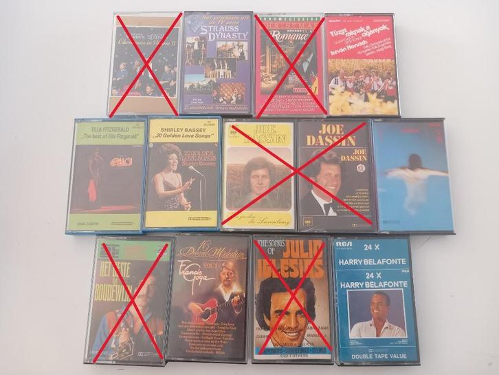 Cassette tape Pop Klassiek Frans Soul Funk R&B, Cd's en Dvd's, Cassettebandjes, Klassiek, Ophalen of Verzenden