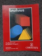 The Bauhaus and the Bauhaus Designers, Christies 26 oct 1989, Boeken, Verzenden, Gelezen