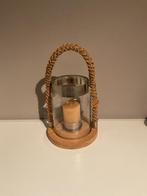 Kaarslantaarn met touwhandvat, Ophalen, Overige materialen, Nieuw, Kandelaar