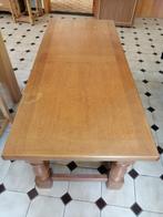 Salontafel Eik, Ophalen, Gebruikt, 100 tot 150 cm, 50 tot 75 cm