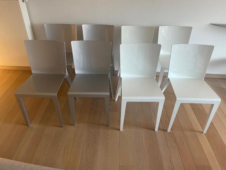 Chaises, Maison & Meubles, Chaises, Utilisé, Cinq, Six Chaises ou plus, Synthétique, Autres couleurs, Enlèvement