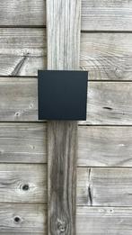 Nieuw: Downlighter buiten zwart cube hoftronic, Ophalen, Metaal of Aluminium, Nieuw, Led
