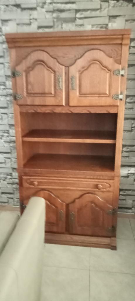 Eiken kast, Huis en Inrichting, Kasten | Wandmeubels, Zo goed als nieuw, 150 tot 200 cm, 150 tot 200 cm, Met lade(s), Met deur(en)