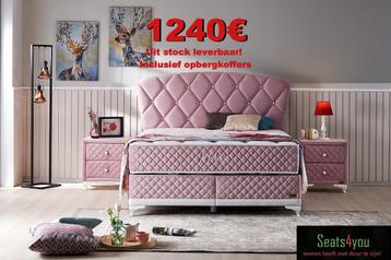 Boxspring Pinky KNALPRIJS !! 