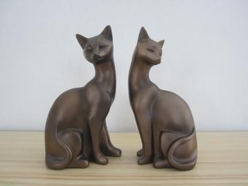 figurines decoration chats 