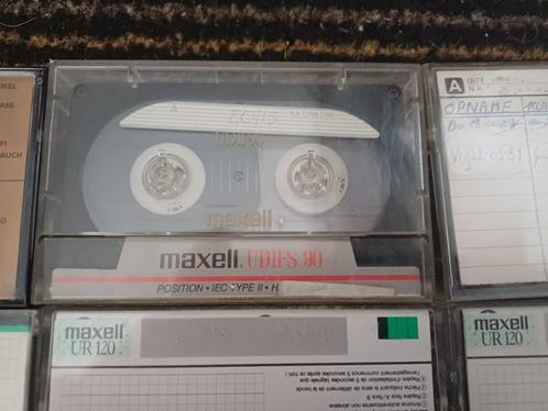 Lot maxel Audio cassettes, Cd's en Dvd's, Cassettebandjes, Gebruikt, Origineel, Overige genres, 26 bandjes of meer, Ophalen