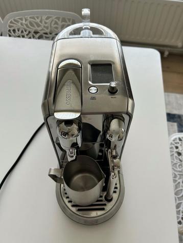 Sage Nespresso Creatista Plus, Electroménager, Tuyau à Vapeur, Dosettes et capsules de café, Comme neuf, Enlèvement