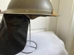 WW2 protège-nuque pare-feu pour casque brodie, Verzamelen, Overige soorten, Helm of Baret