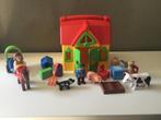 Playmobil 123 meeneemboerderij + ponywagen, Kinderen en Baby's, Speelgoed | Playmobil, Ophalen of Verzenden, Complete set