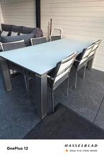 Tuintafel + 6 stoelen, Ophalen