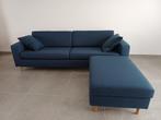 Bolia Scandinavia 3-zitsbank + poef, Ophalen, Scandinavisch design, 75 tot 100 cm, Rechte bank