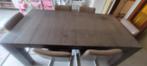 Eettafel met 6 stoelen en dressoir, Huis en Inrichting, Ophalen, Zo goed als nieuw