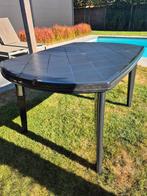 Jardin tuintafel 135 x 90 cm, Ophalen, Zo goed als nieuw, Ovaal, Kunststof