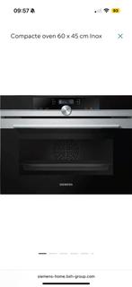 Siemens oven CB635GBS3 Nieuw, Electroménager, Fours, Enlèvement, Neuf, Encastré, Four