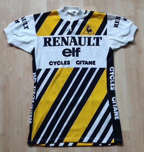 Chemise de cyclisme maillot de course vintage Renault Elf Gi, Sports & Fitness, Cyclisme, Comme neuf, Enlèvement ou Envoi