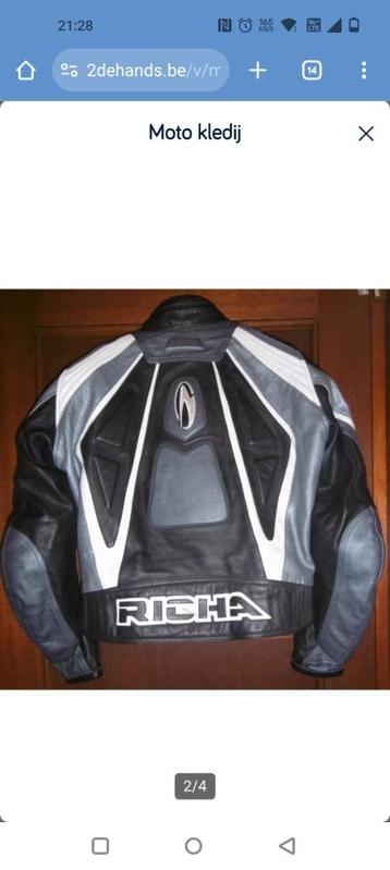 Motokledij (vest en broek) beschikbaar voor biedingen