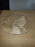 glazen schaal vintage, Huis en Inrichting, Keuken | Servies, Ophalen of Verzenden, Zo goed als nieuw, Glas, Schaal of Schalen
