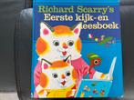 Eerste kijk- en leesboek - Richard Scarry, Boeken, Ophalen of Verzenden, Zo goed als nieuw