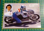 Sticker Luca Cadalora Team Italia 125cc Stella Artois 1986, Verzamelen, Ophalen of Verzenden