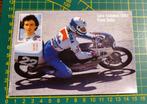 Sticker Luca Cadalora Team Italia 125cc Stella Artois 1986, Collections, Enlèvement ou Envoi