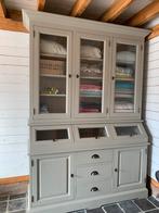 Lichtgrijze kast, Huis en Inrichting, Kasten | Buffetkasten, Ophalen, 200 cm of meer, Met deur(en), 150 tot 200 cm