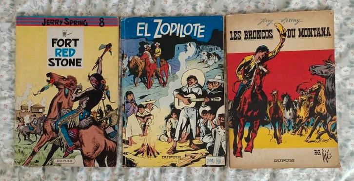 Jerry Spring Jijé éditions originales, Boeken, Strips | Comics, Gelezen, Ophalen of Verzenden