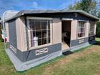 Caravan Hobby Prestige met voortent, Caravans en Kamperen, Caravans, Rondzit, Particulier, 5 tot 6 meter, Tot en met 6