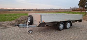 Alu aanhangwagen 4x1.9m