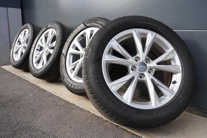 Kit 4 Saisons original pour AUDI Q3 (et autres), Auto-onderdelen, Banden en Velgen, Velg(en), Winterbanden, 18 inch, 235 mm, Personenwagen