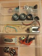 Onderdelen slotcar, Ophalen, Onderdelen