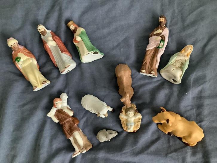 Beeldjes voor kerststal, Diversen, Kerst, Zo goed als nieuw, Ophalen of Verzenden