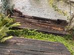 Poutres Billes de chemin de fer, à donner, Tuin en Terras, Terrasdelen en Vlonders, Ophalen, Gebruikt, Hout