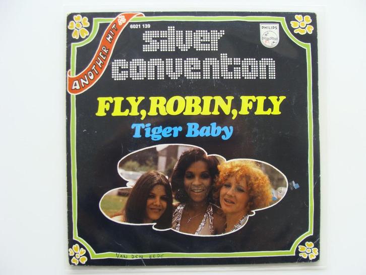 Silver Convention – Fly, Robin, Fly (1975), CD & DVD, Vinyles Singles, Single, Pop, 7 pouces, Enlèvement ou Envoi