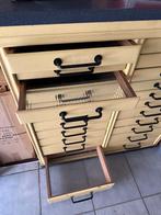 meuble dentaire à tiroir 1946, 25 à 50 cm, 100 à 150 cm, Enlèvement, Utilisé