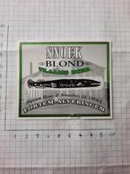 Bieretiket Snoek Blond, Verzamelen, Ophalen of Verzenden, Gebruikt