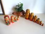 Matriochka URSS mid century: série de 4 et série de 6 pièces, Enlèvement ou Envoi