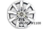 Volkswagen Tiguan (4/16-9/20) wieldeksel 17" (YTI zilver / c, Nieuw, Verzenden