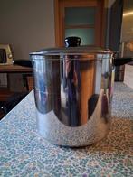 Marmite en inox, Enlèvement ou Envoi, Utilisé, Inox, Casserole ou Cocotte-minute