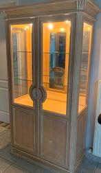 Vitrinekast met Led- verlichting, Huis en Inrichting, Ophalen, Zo goed als nieuw
